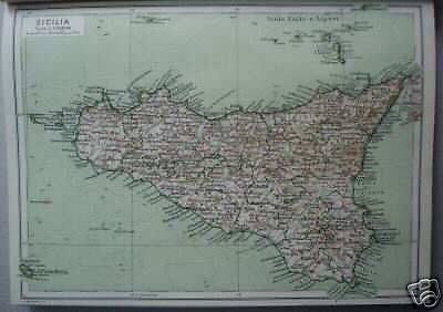 Arte Storia Cultura, Sicilia, Illustratissimo, Con Mappa immagine 1