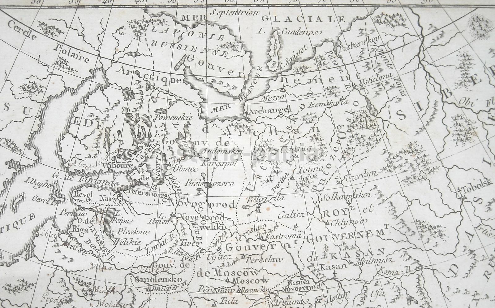 Baltico, Asia, Russia, Polonia, Svezia, Ucraina, Finlandia, Siberia, Pietroburgo, Mappa immagine 3