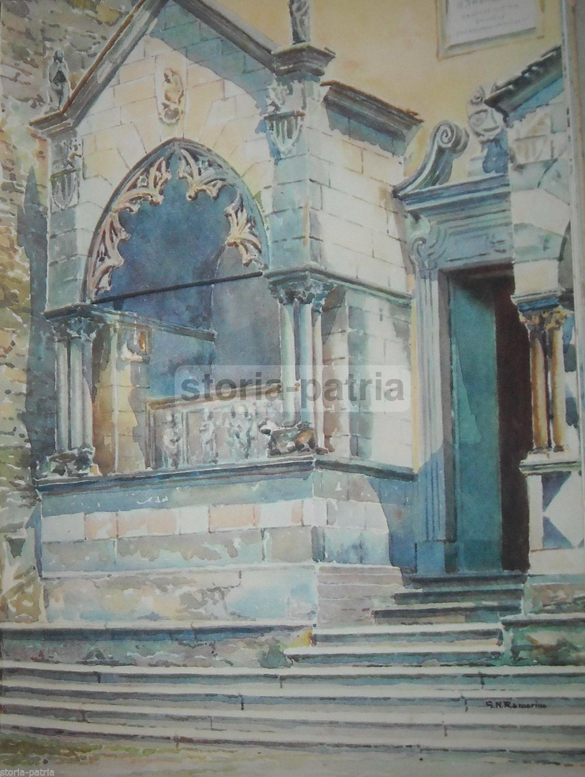 Lombardia, Lago Di Como, Tomba Conti Andreani A Corenno Plinio, Artistica Veduta immagine 1