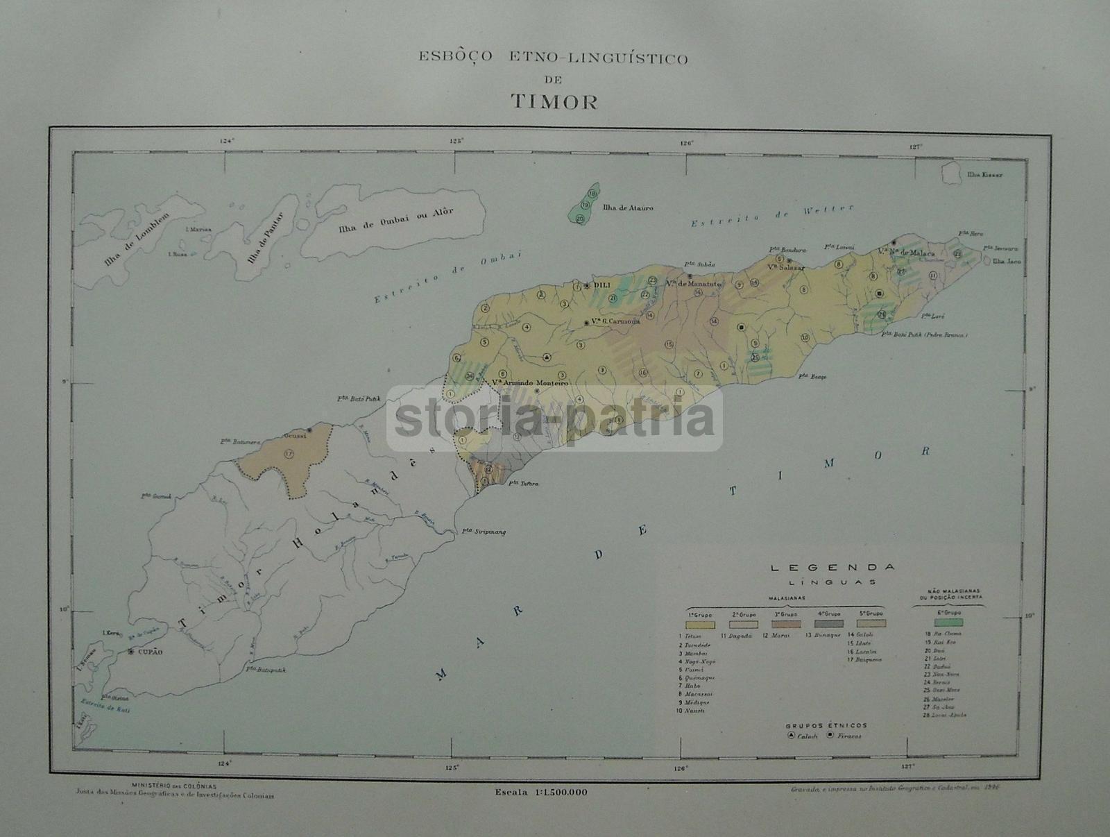 Portogallo, Colonie Asiatiche, Timor, Indonesia, Bella Raccolta Di Mappe Geografiche immagine 1
