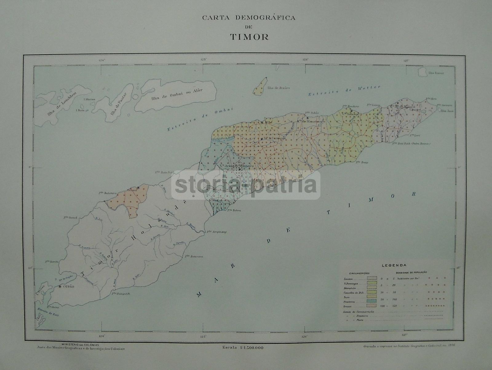 Portogallo, Colonie Asiatiche, Timor, Indonesia, Bella Raccolta Di Mappe Geografiche immagine 2