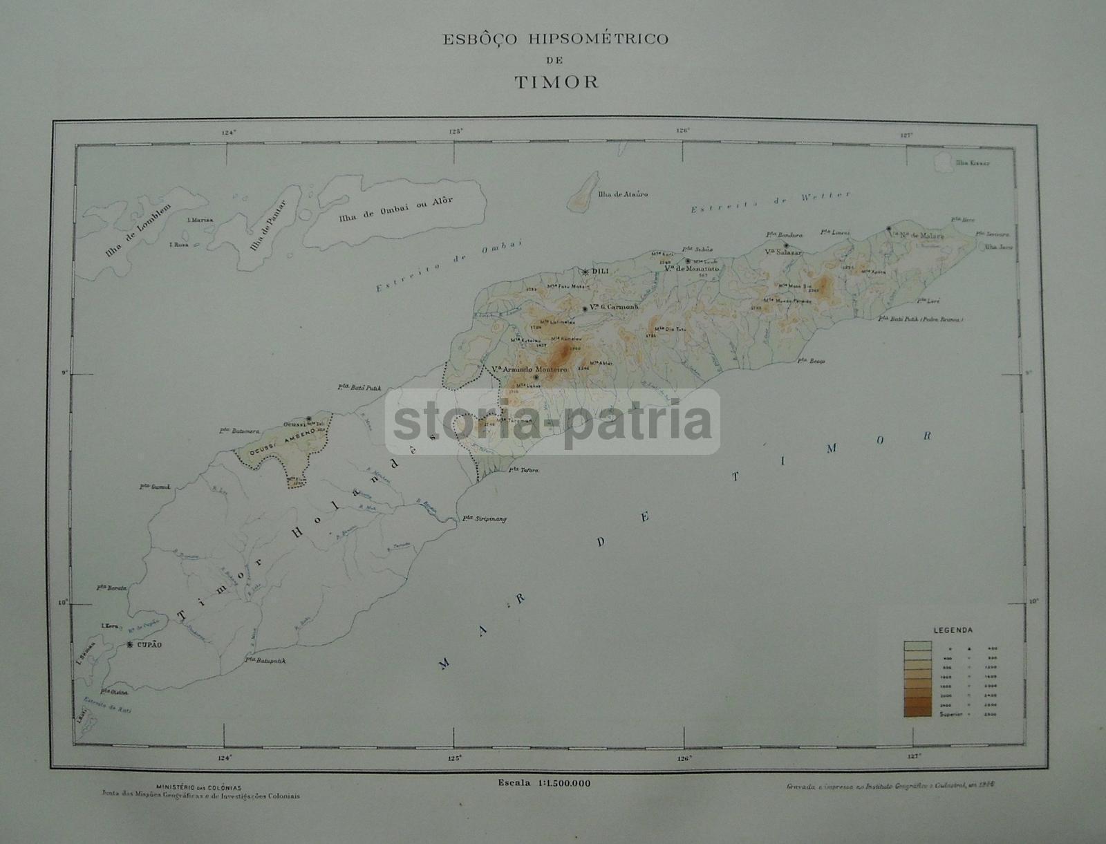 Portogallo, Colonie Asiatiche, Timor, Indonesia, Bella Raccolta Di Mappe Geografiche immagine 3