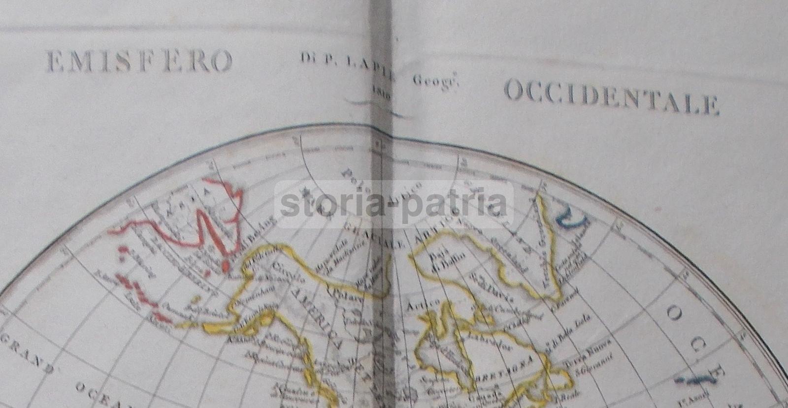 Rara Cartografia, Mappamondo, America, Asia, Europa, Africa, Oceania, Due Antiche Mappe immagine 4