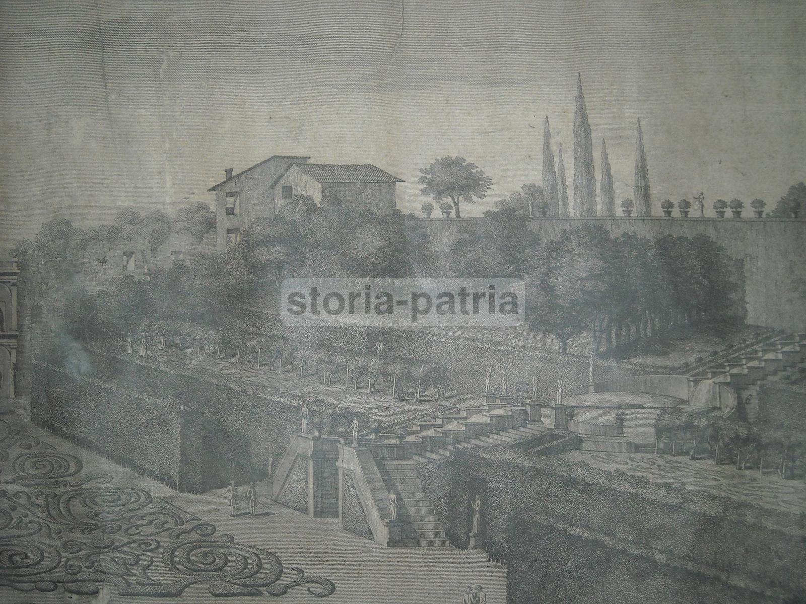 Roma, Architettura Dei Giardini, Quirinale, Galleria Colonna, Ampia Veduta, Pannini immagine 11