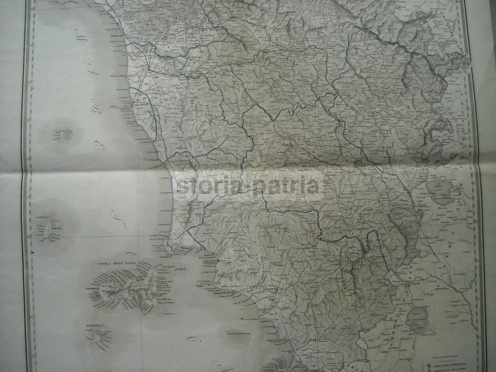 Toscana, Isola Delba, Orbetello, Giglio, Pianosa, Grosseto, Trasimeno, Bolsena, Emilia immagine 3