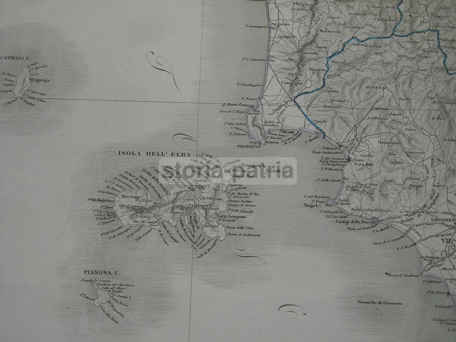 Toscana, Isola Delba, Orbetello, Giglio, Pianosa, Grosseto, Trasimeno, Bolsena, Emilia immagine 5